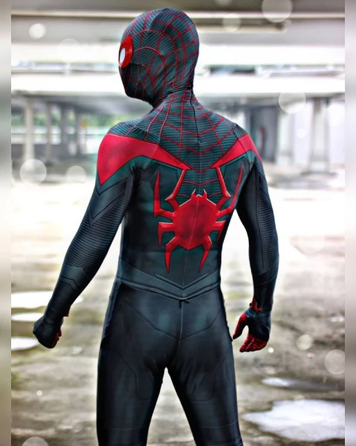 Spider man miles morales costume adult No means yes yes means anal