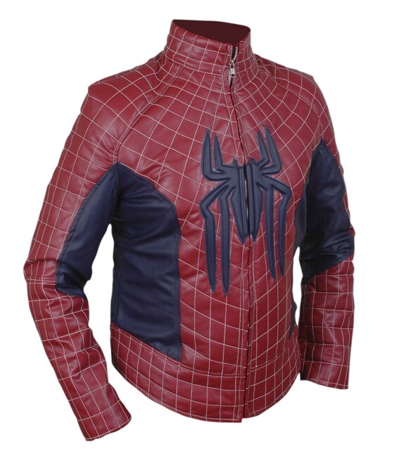 Spiderman jacket for adults Adriana-maya-anal