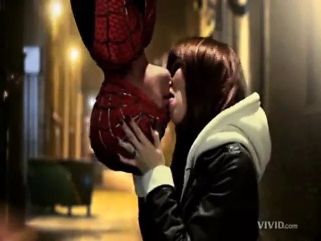 Spiderman porn movie Lesbian nipple licking porn