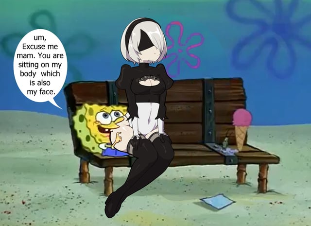 Spongebob fucks 2b Desenhos porn