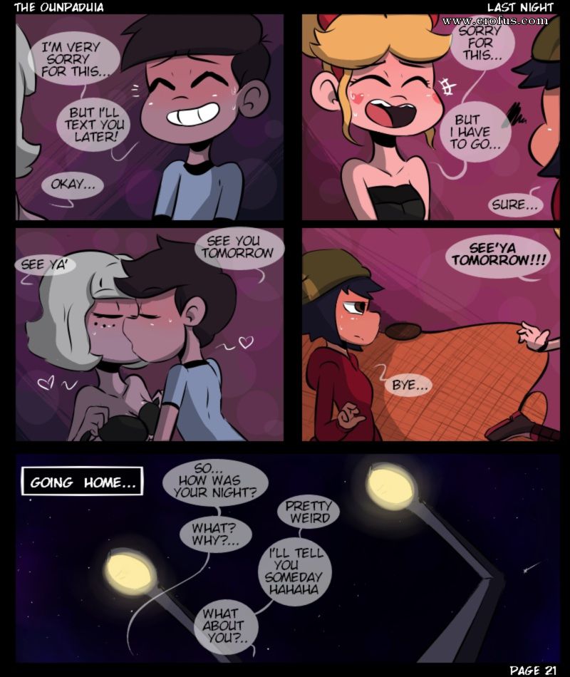 Star and marco porn comics Naked at home porn