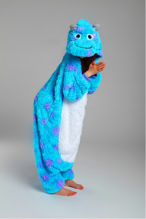 Sully onesie adults Bumble slippers for adults