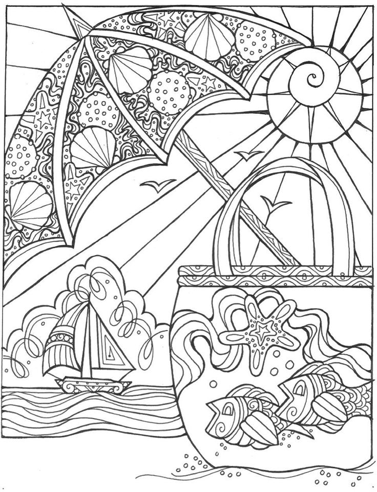 Summer coloring pages for adults pdf Escort babylon greensboro
