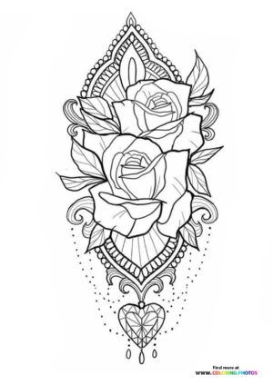 Tattoo adult coloring pages Fifigirl9 anal