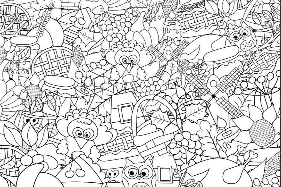Thanksgiving colouring pages for adults Naples female escorts