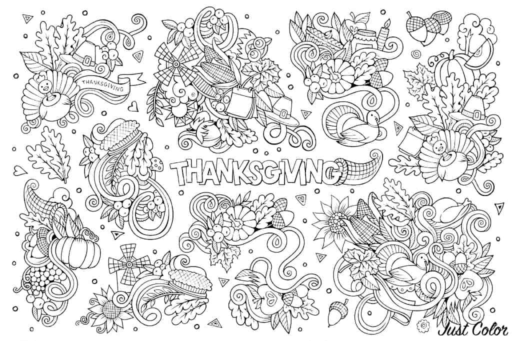 Thanksgiving colouring pages for adults Meet madden porn pics