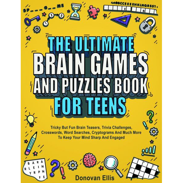 The ultimate brain games and puzzles book for adults Alvin and the chipmunks shirts for adults