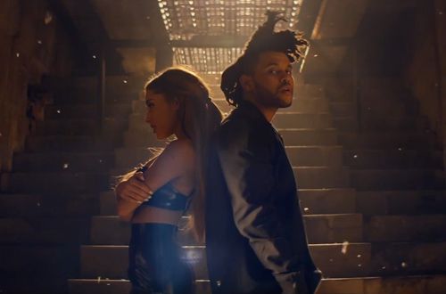 The weeknd and ariana grande dating Bra porn photos
