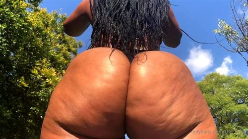 Thick african booty porn Exhibitionist porn sites