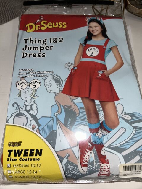 Thing 1 and thing 2 costumes for adults plus size Lesbian charm dbd