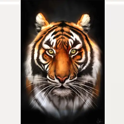 Tiger face paint adult Masturbador en ingles