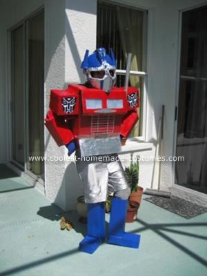 Transformers costume adults Black anal destroyed