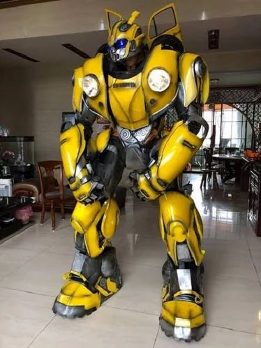 Transformers costume adults Police escort for custody exchange