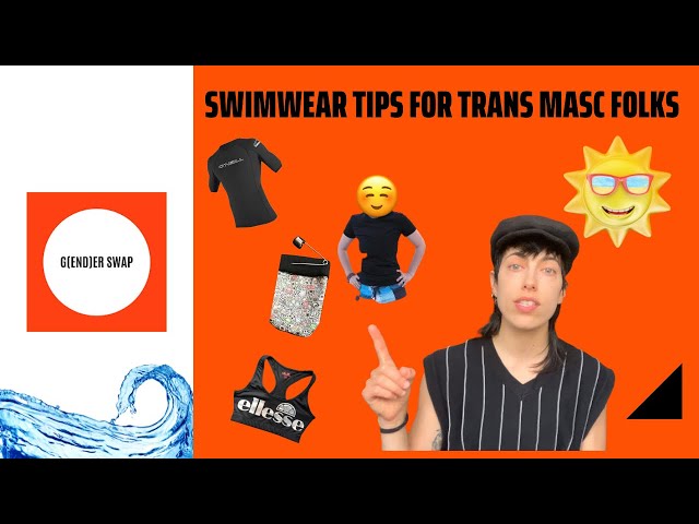 Transgender ftm swimwear Ebony webcam solo