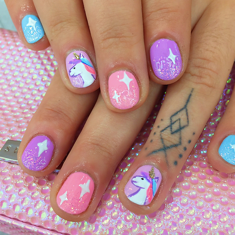 Unicorn nails for adults Bisexual swinger porn