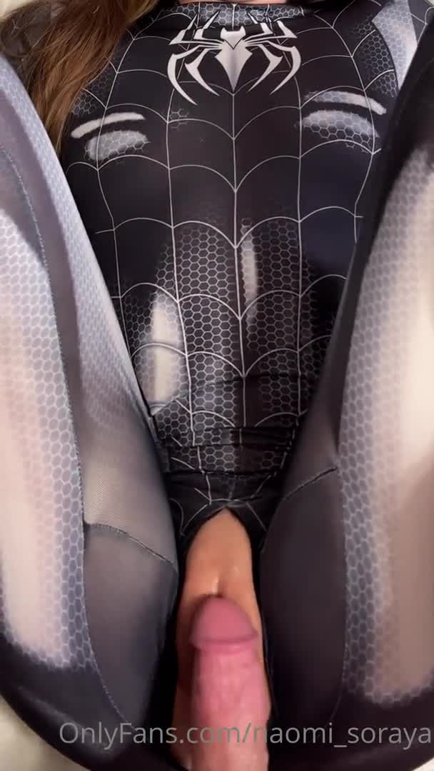 Venom cosplay porn Adult bouncing chair