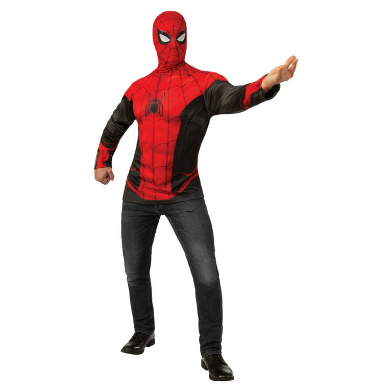 Walmart adult spiderman costume Masturbating with the flu