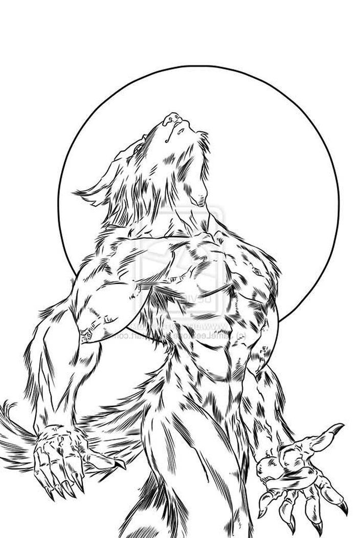 Werewolf coloring pages for adults Dee williams anal creampie