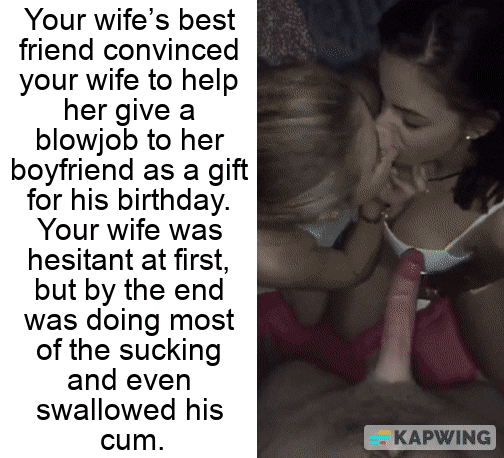 Wife threesome captions Russian blowjob bombing