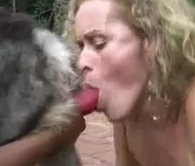 Wife with dog porn Major boobage porn