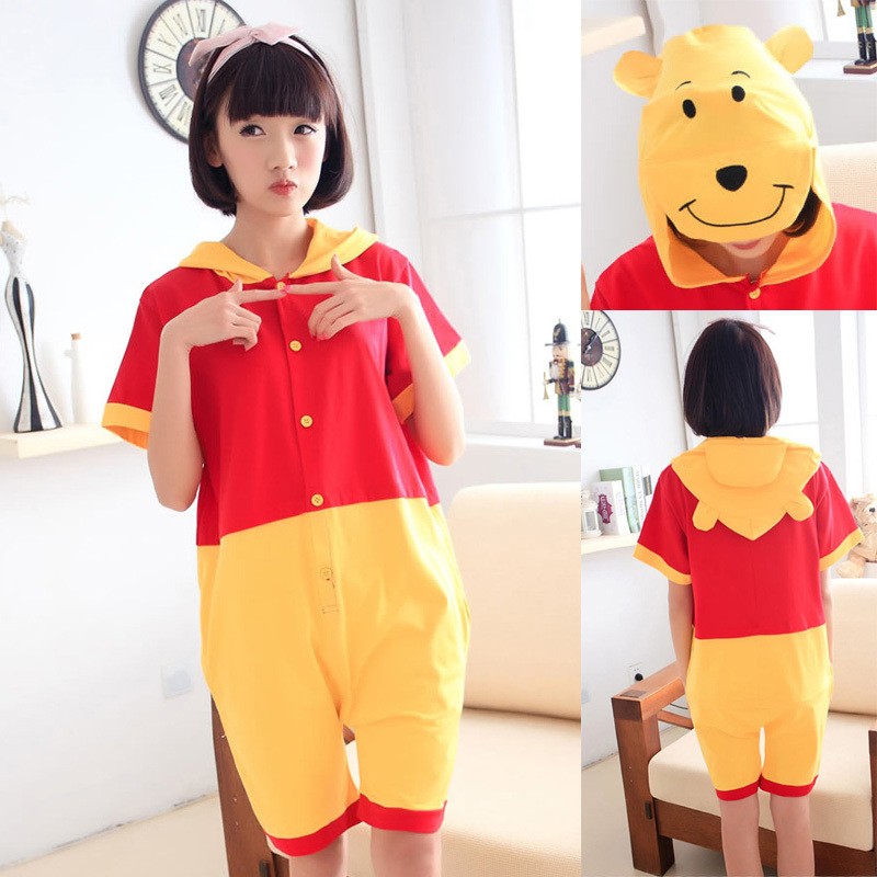 Winnie the pooh adult hoodie Naruto adult costume