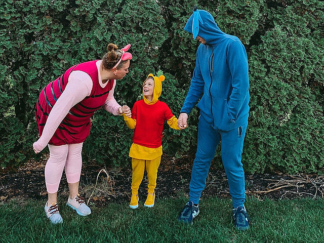Winnie the pooh character costumes adults Samba by fucking awesome