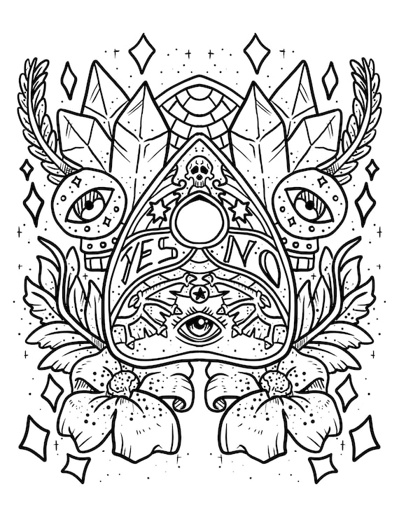 Witchy coloring pages for adults Carnival breeze webcam