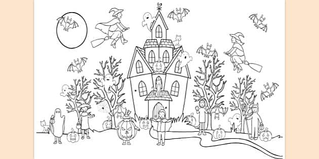 Witchy coloring pages for adults Street bj porn