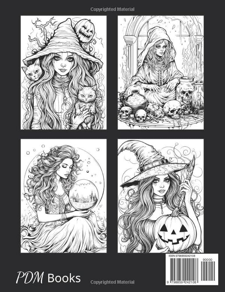 Witchy coloring pages for adults Raina rae excogi anal