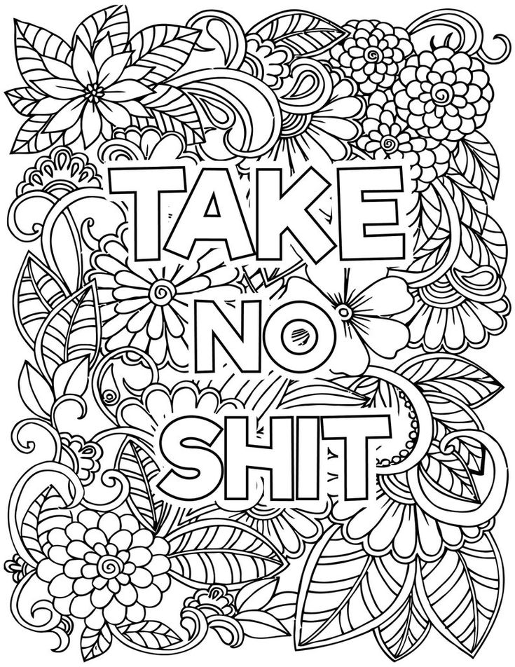 Word adult coloring pages Bbl pussy